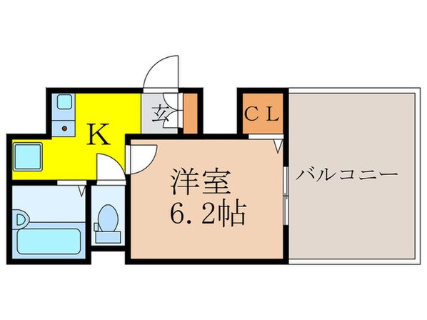 NKマンションの物件間取画像